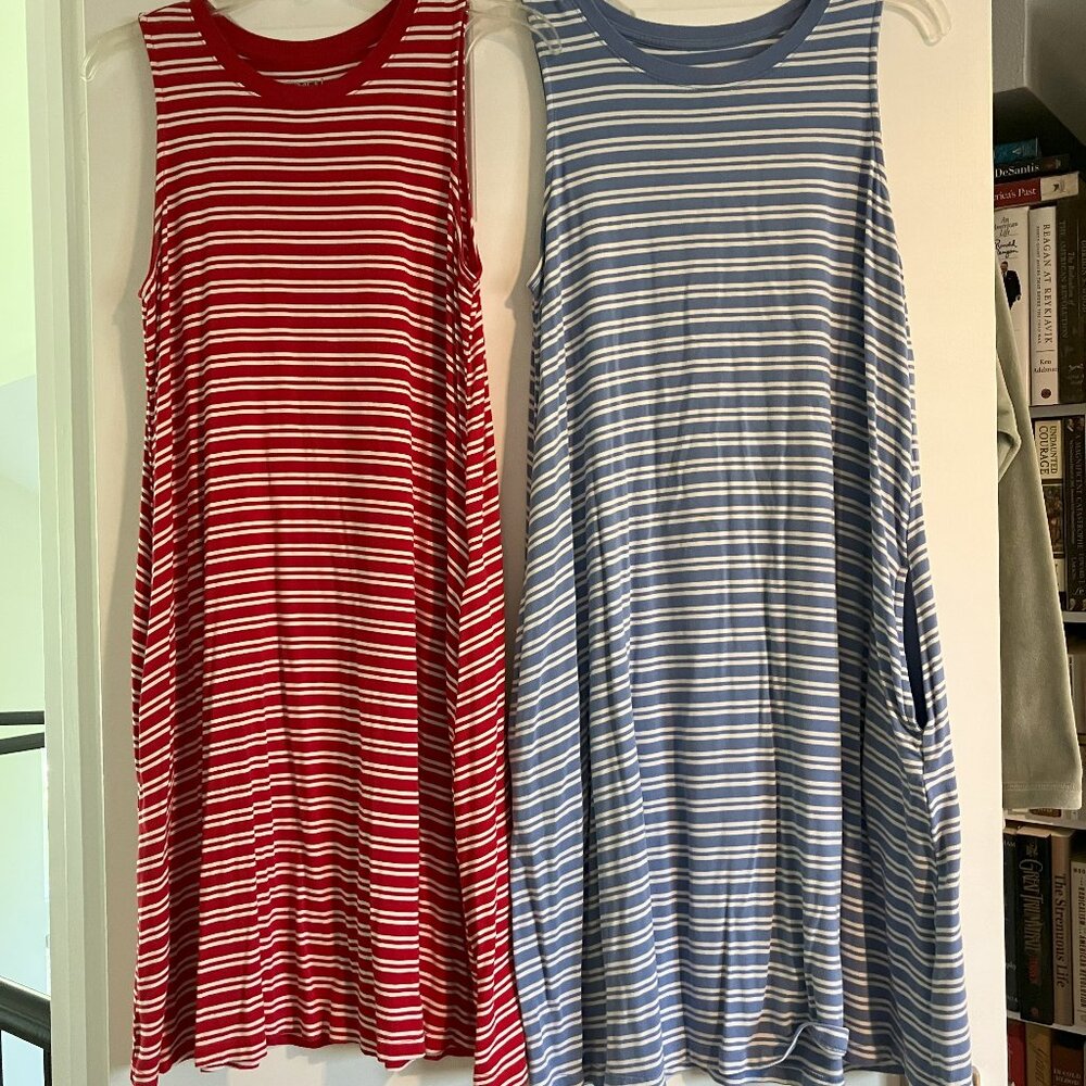 Two Summer Dresses WITH POCKETS!!